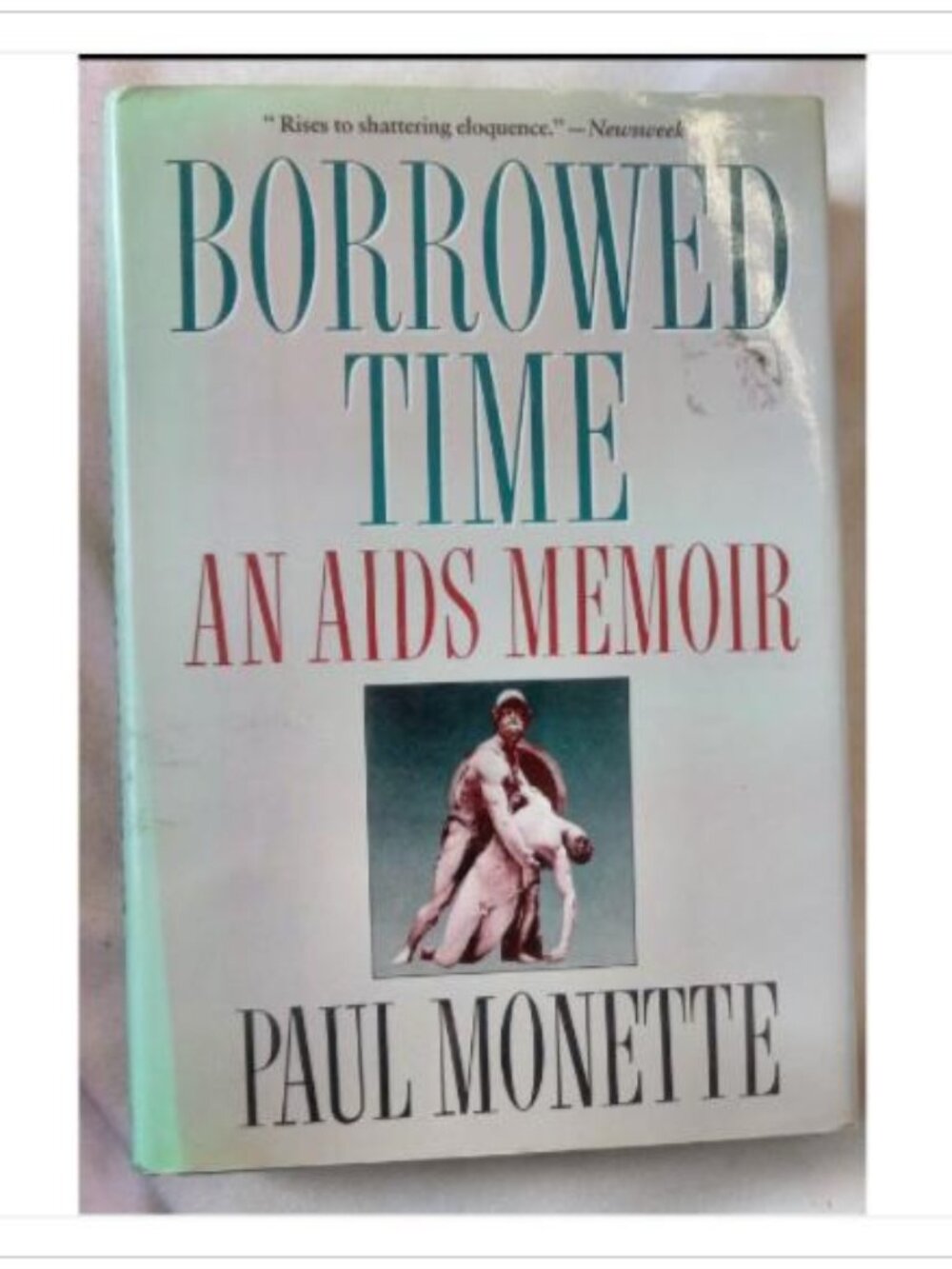 Borrowed Time An AIDS Memoir Harcourt Brace Jovanovich 1st 1988 HC